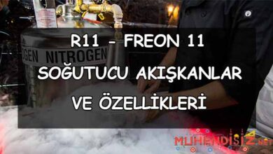 Freon 11 Özellikleri