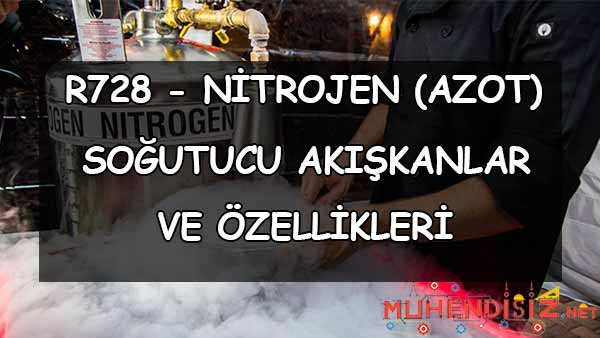 R728 Nitrojen (Azot) Özellikleri (Soğutucu Akışkan)