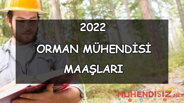 2022 Orman Mühendisi Maaşları